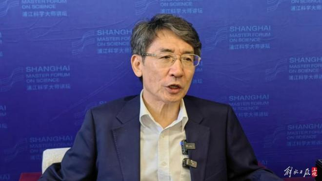 薛其坤曾接受解放日报记者专访。黄海华 摄