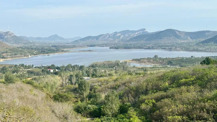 图为龙湾湖