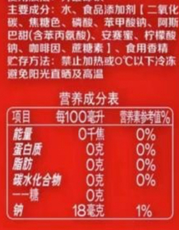△ 配料表示意