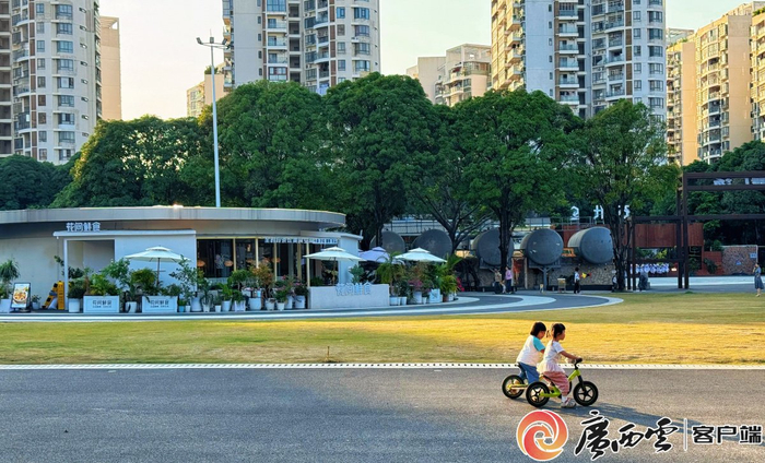 秋日暖阳下的新阳·石化里。见习记者 罗雨薇 摄