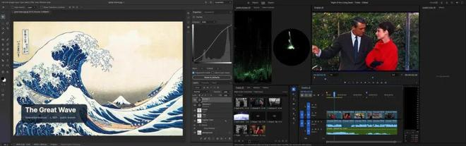 左：PhotoCraft 界面截图；右：FilmCraft 界面截图