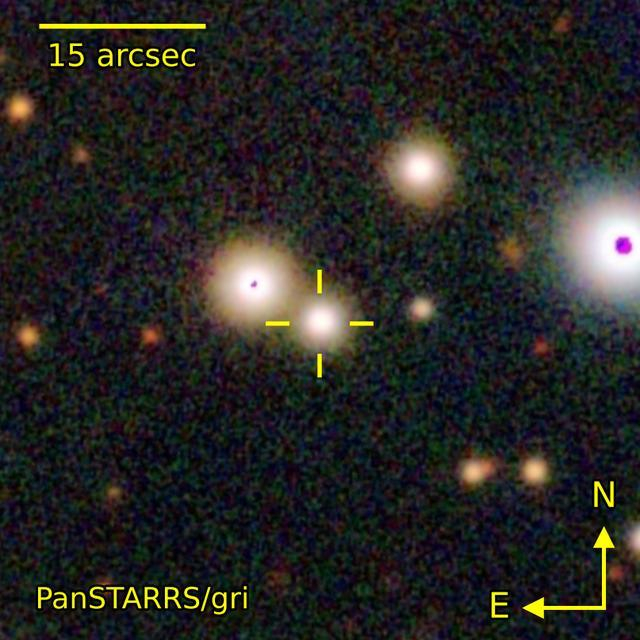 第三颗星的光学图像 杨宗霖 供图
