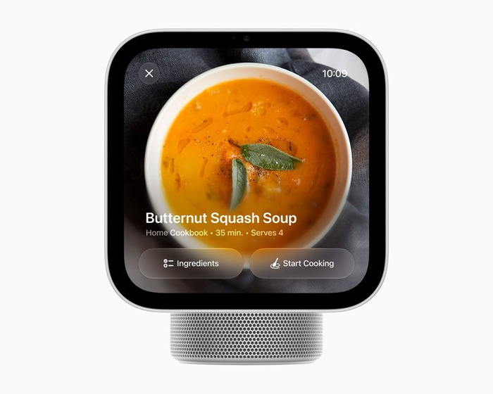图｜Apple，HomeView 的食谱界面