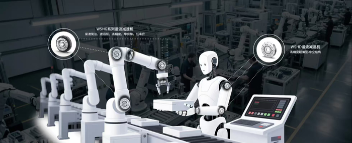 图为万鑫精工展示的人形机器人“关节模组”示意图。受访对象供图