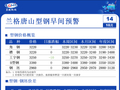 10月14日兰格唐山型钢早间预警
