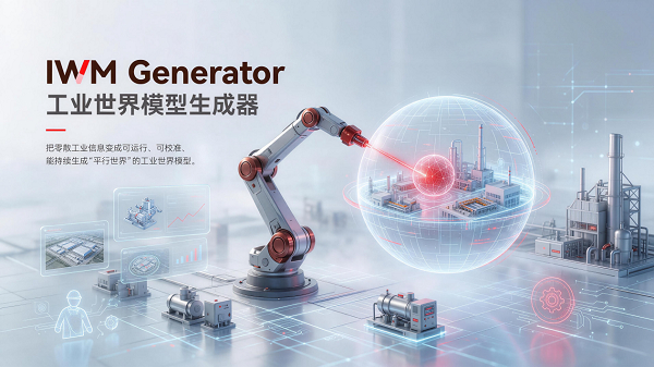 图1 天洑工业世界模型生成器