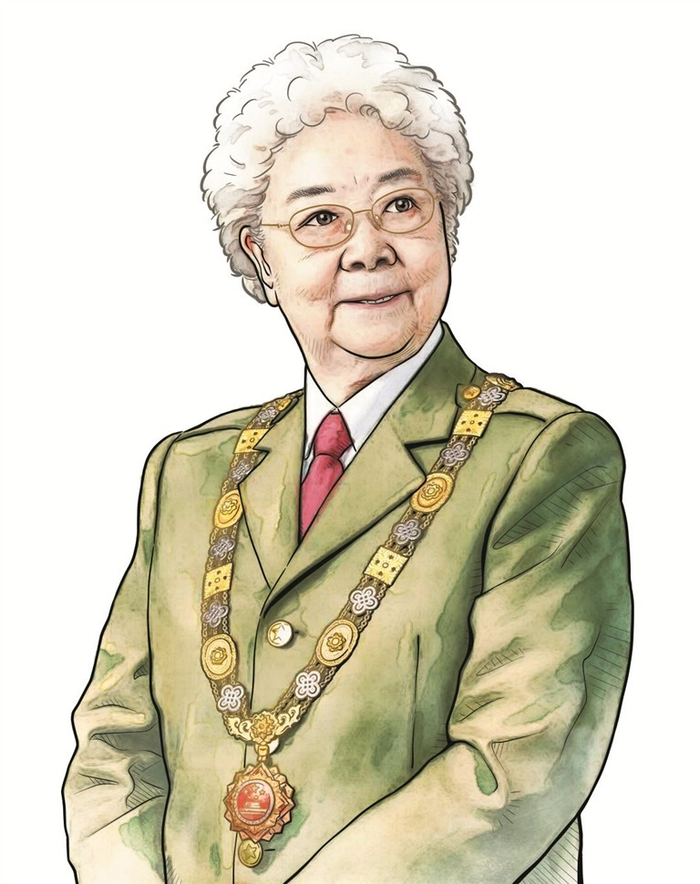 　　田华，“人民艺术家”国家荣誉称号获得者（制图：王维佳 常霏）