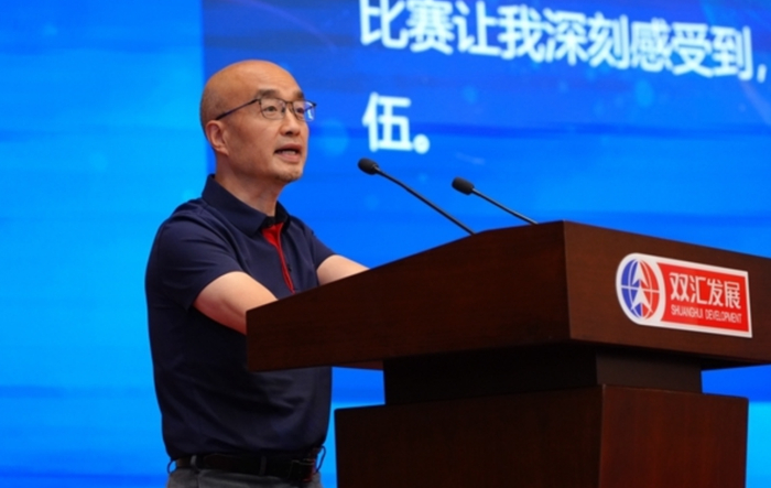 ▲双汇发展现任董事长万宏伟，图源双汇集团官网