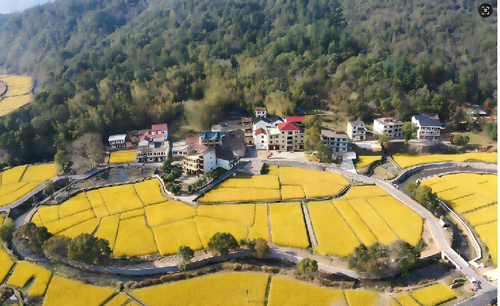 江西上饶市广信黄沙渠局部图