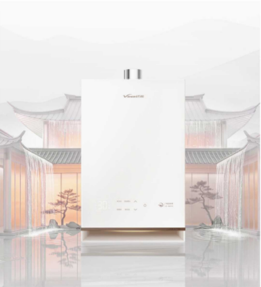 图：万和超薄燃气热水器AIR ULTRA示意图