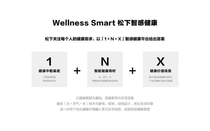 图：松下智感健康（WS）理念