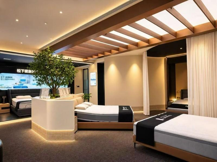 图：松下健康睡眠展厅