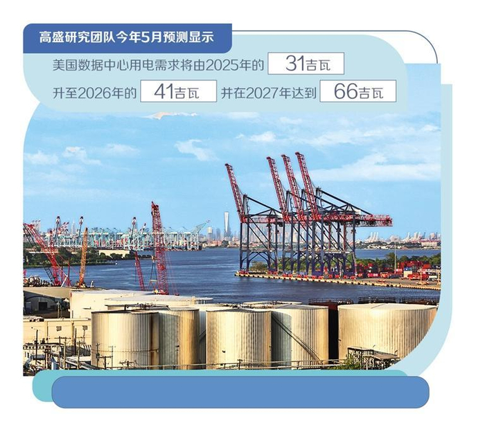     图为位于美国纽约的储油设施。  新华社记者 张凤国摄