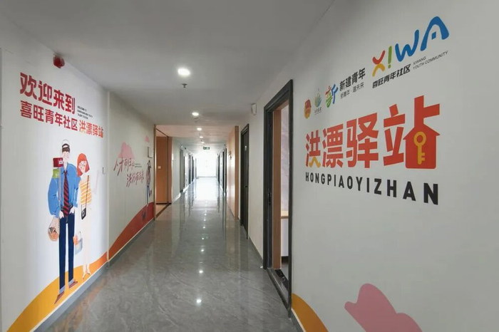 这是南昌市一处“洪漂驿站”。新华社记者 陈柱佐 摄