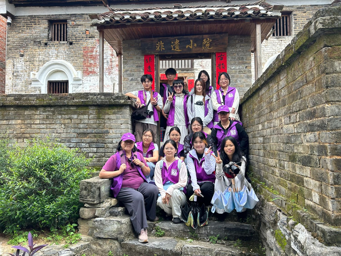 图为非遗研学