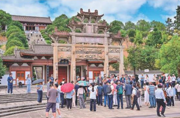 福建省南平市建阳区考亭书院。新华社记者 姜克红 摄