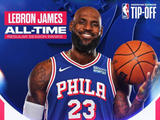 开启第24个赛季！NBA官方发布詹姆斯海报：五项大数据历史第一