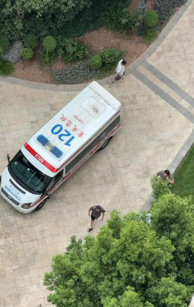 邻居拍摄到现场视频画面截图