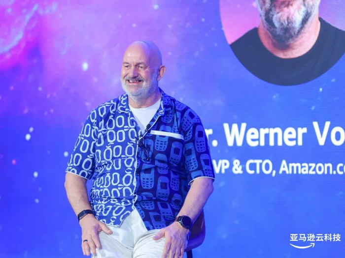 亚马逊副总裁兼首席技术官 Werner Vogels 博士
