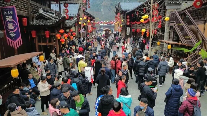 ▲车溪民俗旅游区