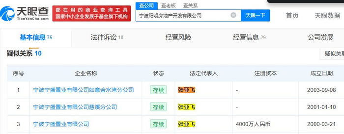 图片来源：天眼查