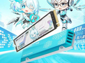致态TiPro9000固态硬盘×吹雪联名版发售：融入华硕RO宝·吹雪姬视觉元素