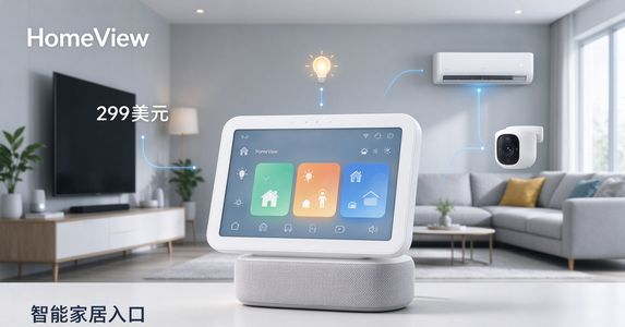 ▲苹果HomeView概念图（图源：AI生成）