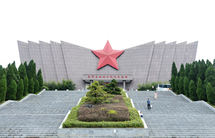 这是2026年9月19日拍摄的红军长征湘江战役纪念馆。新华社记者 张帆 摄