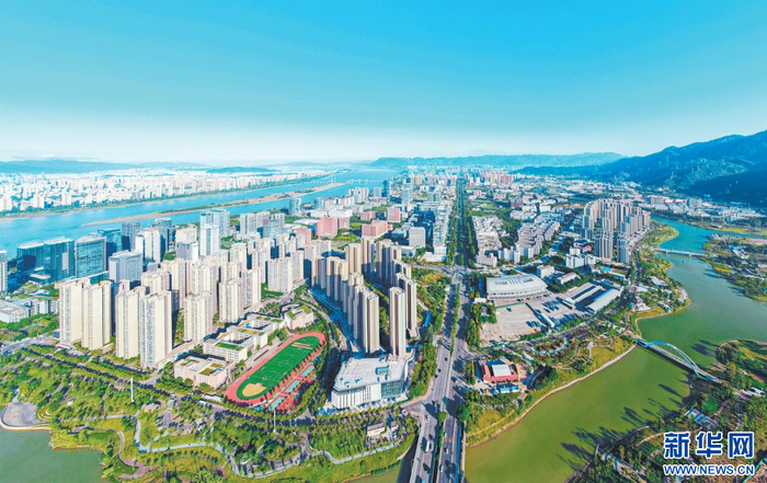 福州高新区图景（资料图）。新华网发（林双伟 摄）