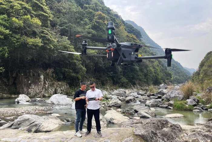 泰顺无人机生态巡护 翁卿仑摄