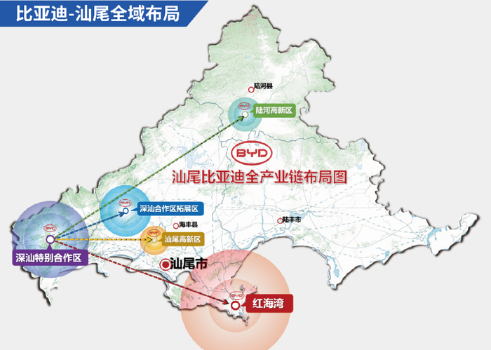 图4：比亚迪汕尾全域布局图
