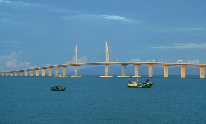   这是港珠澳大桥一景（2020年9月11日摄）。新华社记者 陈晔华 摄