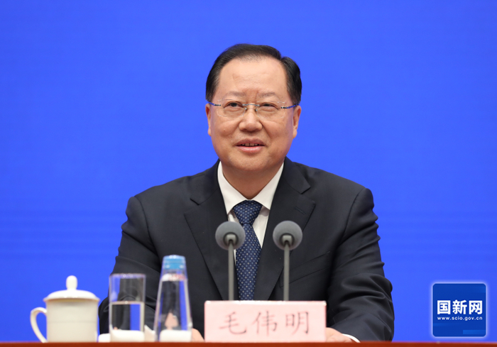 毛伟明 资料图。图源：国新网