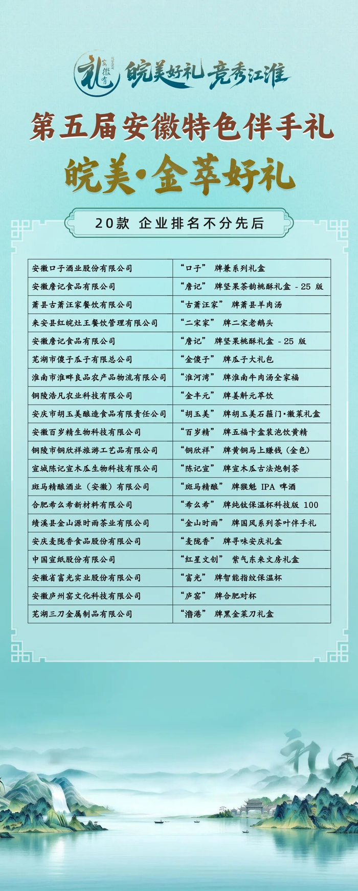 宣城绩溪好物上榜!第五届“安徽特色伴手礼”名单揭晓_手机新浪网