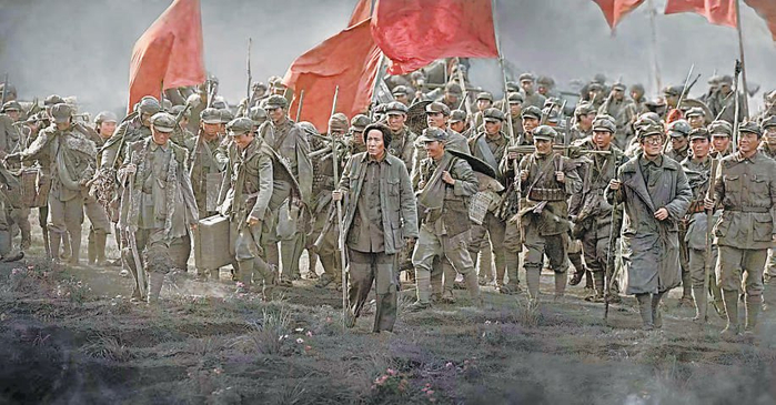《伟大的长征》剧照赵新昌 摄