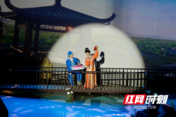南县地花鼓非遗表演。