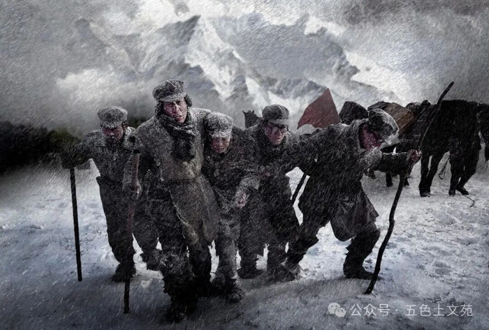 “过雪山”剧照。赵新昌 摄