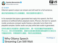 Mac用户狂喜：Ollama终于能让AI开口说话了，还不用联网