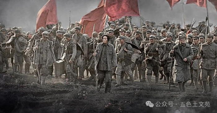 电视剧《伟大的长征》剧照。赵新昌 摄