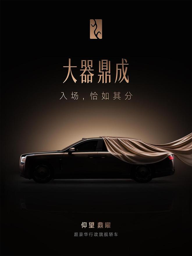 ▲仰望发布定名海报