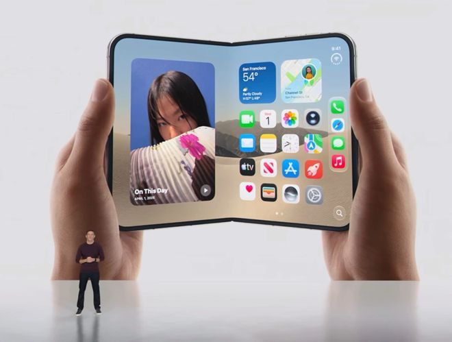 图说：iPhone Duo能否撬动市场，一切都还得等后续的市场反馈。（图/2026苹果秋季新品发布会直播截图）