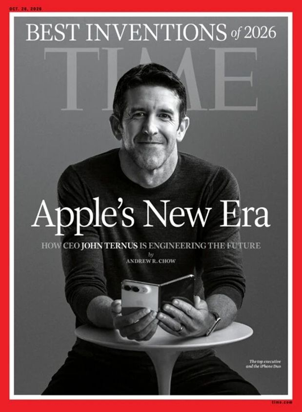 iPhone Duo被美国《时代》周刊收录至“2026年度最佳发明榜单”。（图/《时代》周刊）