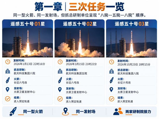 图3｜同一遥感系列为何可以由不同研制主体分工承担。