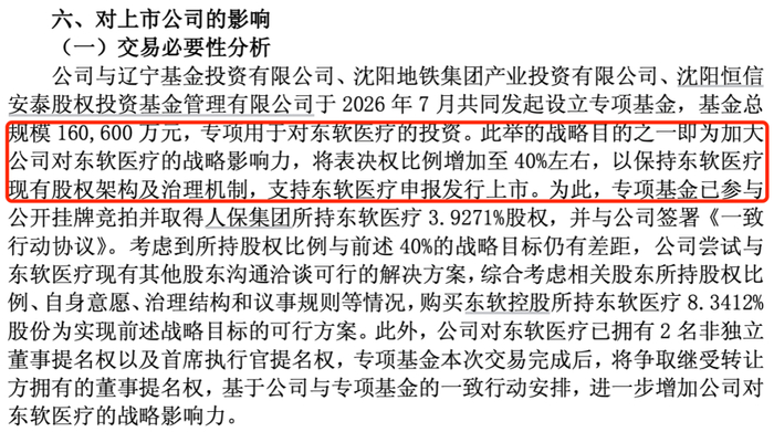 图 / 东软集团公司公告