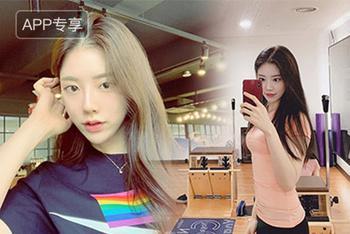 高颜值美女运动时刻