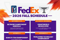 美巡赛公布2026秋季八站日程 两站赛程取消