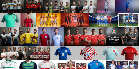 暴强！2016欧洲杯24强球衣巡礼