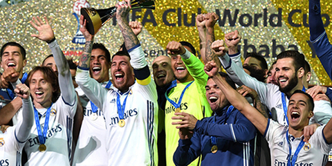 世俱杯颁奖典礼C罗获金球