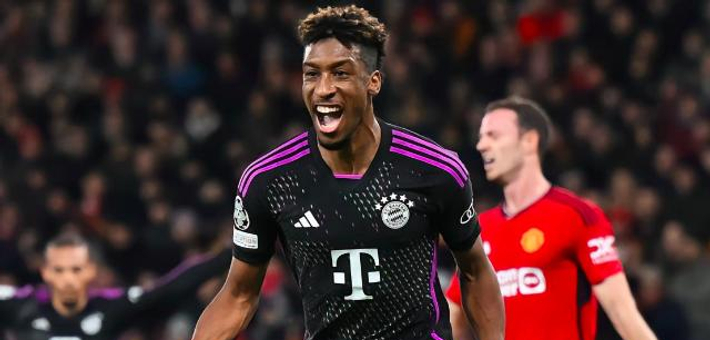 欧冠-凯恩助攻科曼制胜 曼联0-1拜仁小组垫底出局