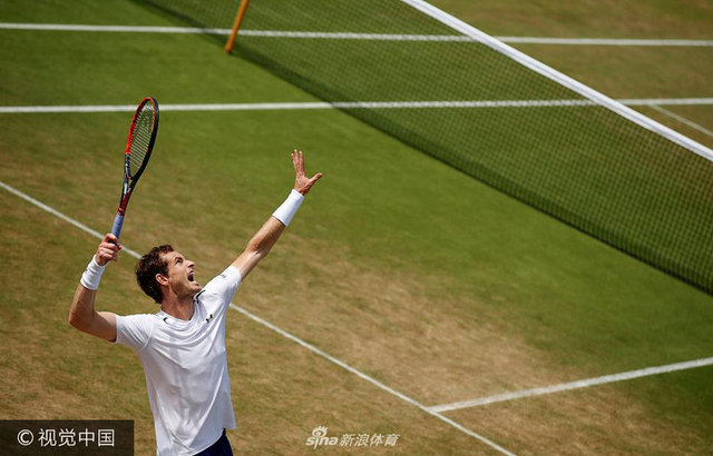 2017温网第6日穆雷训练备战